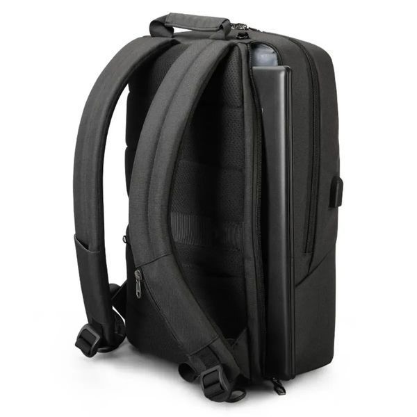 Рюкзак міський Tigernu T-B3621B для ноутбука 15.6&raquo; з USB  21л. чорний T-B3621B_15,6_Black фото