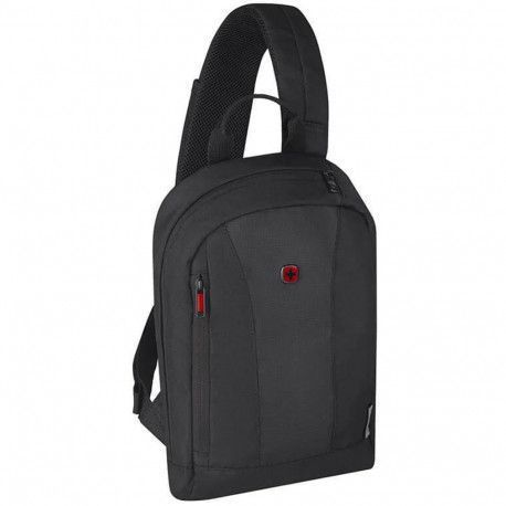 Монорюкзак Wenger Travel Accessories Black с відділ. д/iPad (6л) (23x36x7) Wt611876 фото