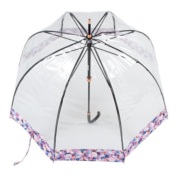 Парасолька-тростина жіноча Fulton L866 Birdcage-2 Luxe Digital Blossom (Цветок) L866-037768 фото