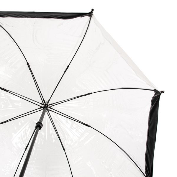 Парасолька-тростина жіноча Fulton Birdcage-1 L041 Black White (Черно-белый) L041-015865 фото