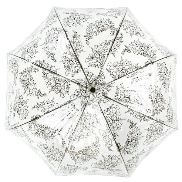Парасолька жіноча Fulton Birdcage-2 L042 Stencil Floral (Кружевные цветы) L042-032541 фото