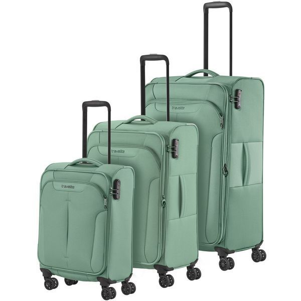 Валіза Travelite Croatia Mint на 4 колесах L exp. (90/96л,3,3кг) (47x77x30/34см) TL080349-81 фото