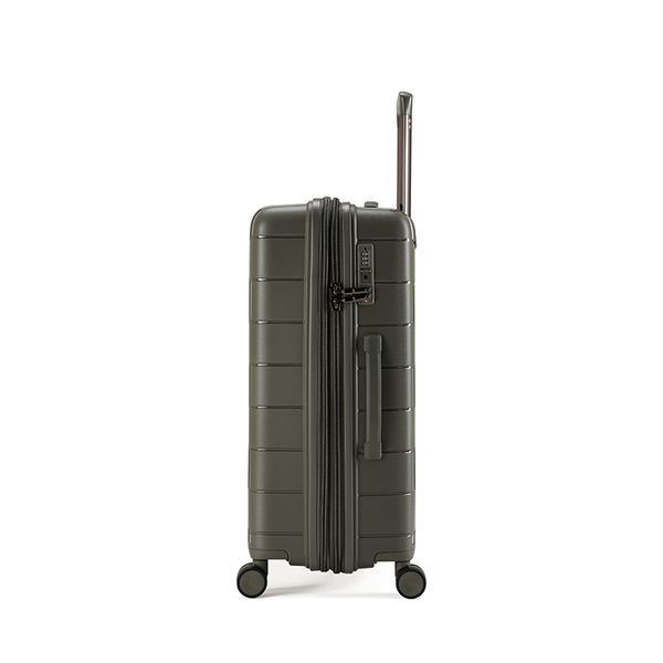 Medium Suitcase Polypropylene with Expansion 65-70 Liters Durable 4 Wheels TSA Lock Goby London GB-2322/24