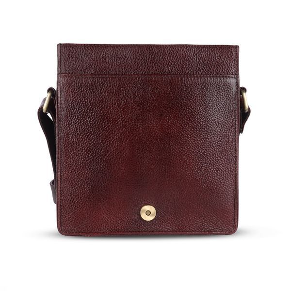 Чоловіча сумка через плече шкіряна Hammonds Flycatcher SB1159 Brown (Коричневий) SB1159 BRN фото