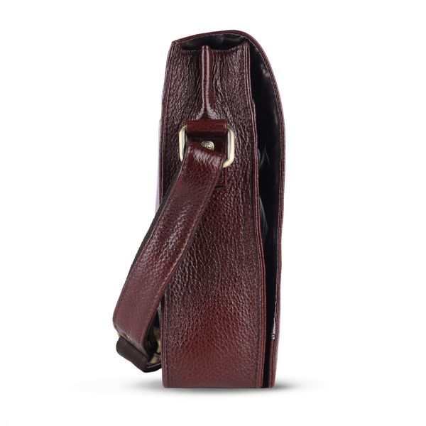 Чоловіча сумка через плече шкіряна Hammonds Flycatcher SB1159 Brown (Коричневий) SB1159 BRN фото
