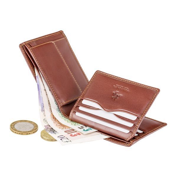 Гаманець чоловічий Visconti MZ4 Lazio c RFID (Italian Brown) MZ4 IT BRN фото