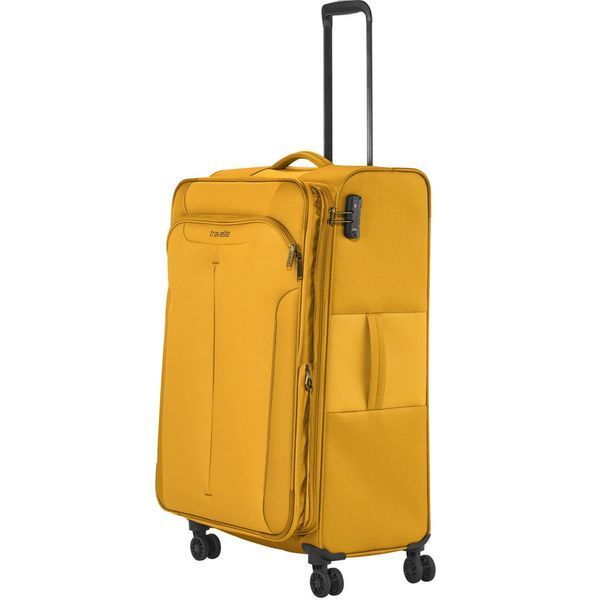 Валіза Travelite Croatia Curry на 4 колесах L exp. (90/96л,3,3кг) (47x77x30/34см) TL080349-89 фото