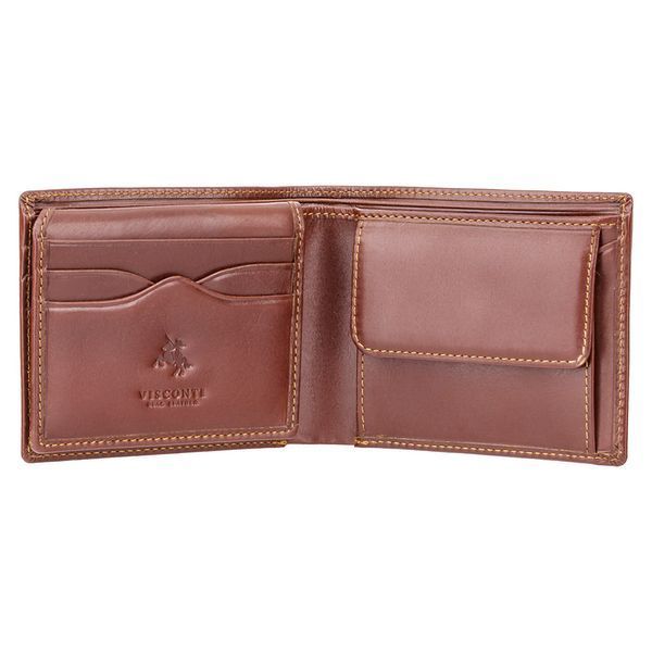 Гаманець чоловічий Visconti MZ4 Lazio c RFID (Italian Brown) MZ4 IT BRN фото
