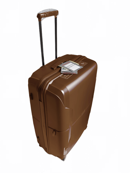 Валіза Airtex 245 колір коричневий розмір великий L 245/L/brown фото