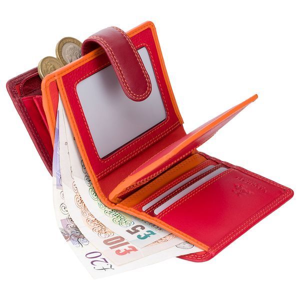 Гаманець жіночий Visconti RB40 Bali c RFID (Red Multi) RB40 RED M фото