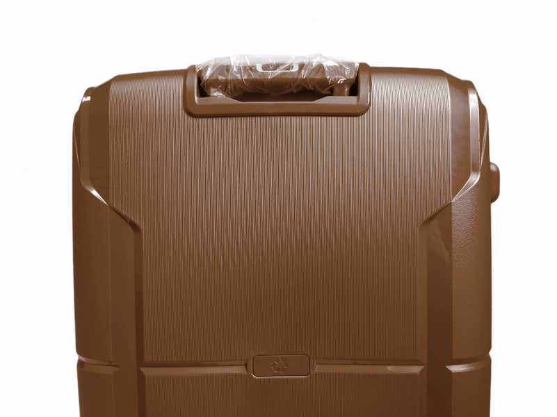 Валіза Airtex 245 колір коричневий розмір великий L 245/L/brown фото