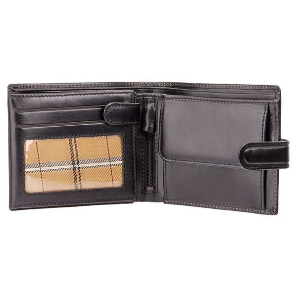 Гаманець чоловічий Visconti MZ5 Rome c RFID (Italian Black) MZ5 IT BLK фото