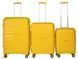 Комплект валіз Snowball 49203 колір жовтий 49203/SET/yellow фото 1