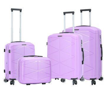 Комплект валіз Madisson Snowball 51304 колір бузковий 51304/SET/purple фото