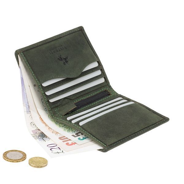 Гаманець чоловічий Visconti 705 Arrow (Oil Green) 705 OIL GRN фото