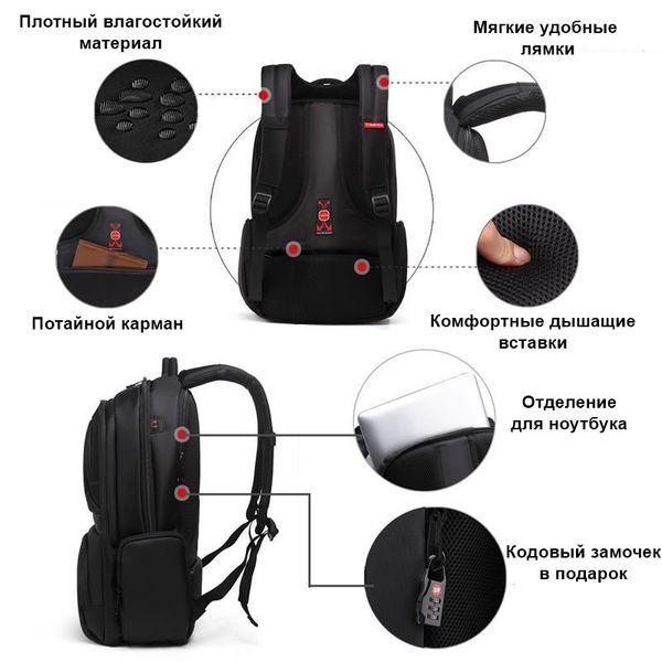 Laptop Backpack Tigernu T-B3140 15.6"