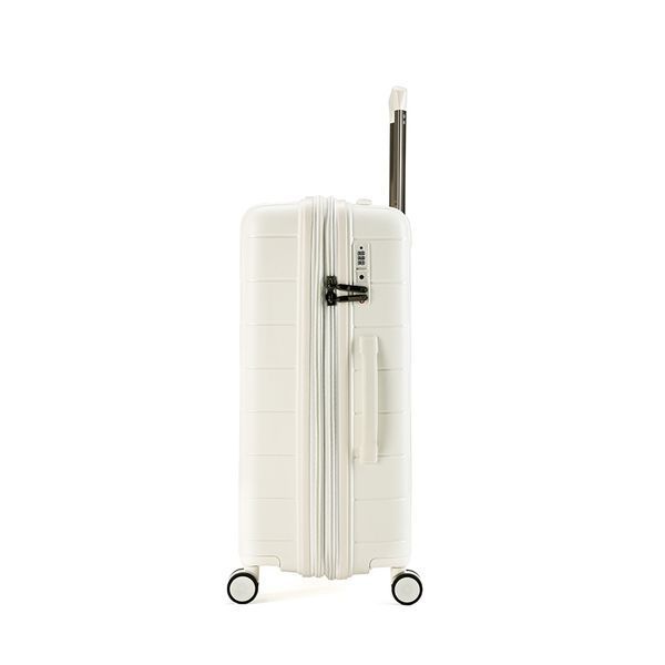 Carry-on Suitcase Polypropylene with Expansion 44-50 Liters Durable 4 Wheels TSA Lock Goby London GB-2322/20