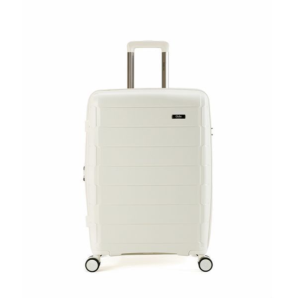 Carry-on Suitcase Polypropylene with Expansion 44-50 Liters Durable 4 Wheels TSA Lock Goby London GB-2322/20
