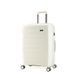 Carry-on Suitcase Polypropylene with Expansion 44-50 Liters Durable 4 Wheels TSA Lock Goby London GB-2322/20