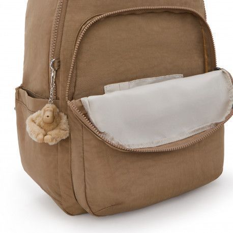 Рюкзак Kipling Basic Seoul Early Tan з відділ. д/ноутбука 15" (27л) (35x44x20,5см) KI5210_7CN фото