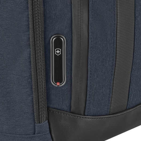 Backpack Victorinox Architecture Urban2 Melange Blue Deluxe with Compartment for 15" Laptop (17L) (30x42x19)