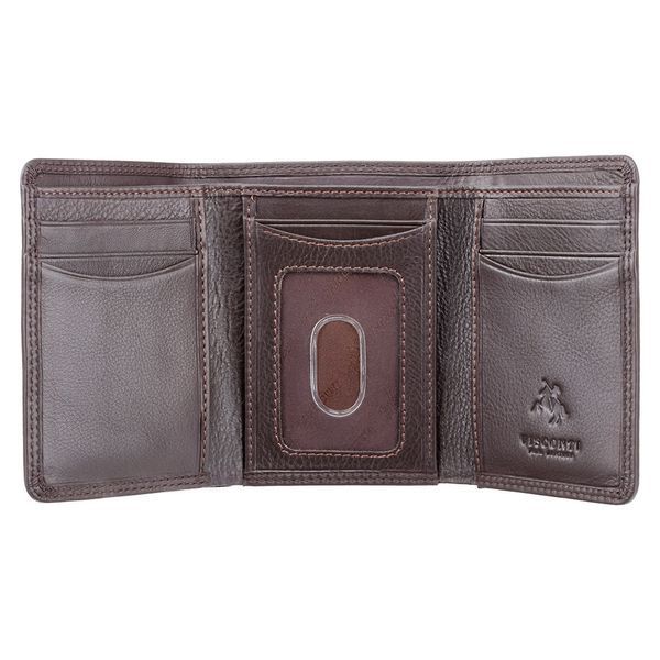 Гаманець чоловічий Visconti HT18 Compton c RFID (Chocolate) HT18 CHOC фото