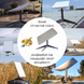 Starlink antenna camouflage cover white