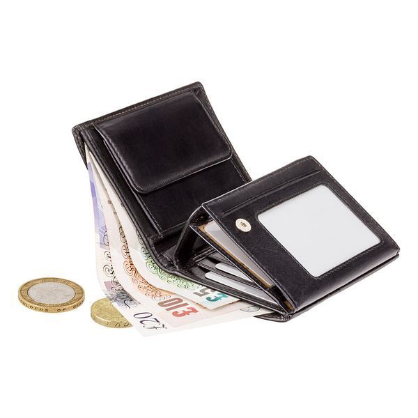 Гаманець чоловічий Visconti MZ3 Milan c RFID (Italian Black) MZ3 IT BLK фото