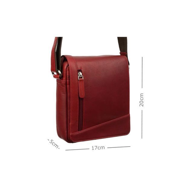 Сумка чоловіча Visconti S7 Messenger Bag A5 Lee (Red) S7 RED фото