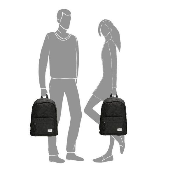Backpack Enrico Benetti Gerona з відділ. для ноутбука 17,3" Чорн. (25л) (32x44x18см)