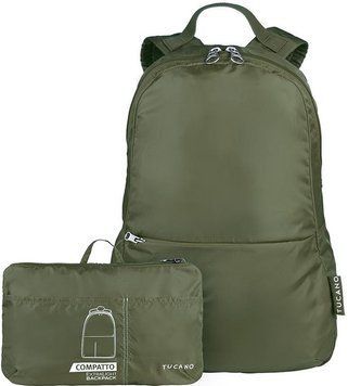 Рюкзак розкладний Tucano Compatto Eco XL, темно зелений BPCOBK-ECO-VM фото