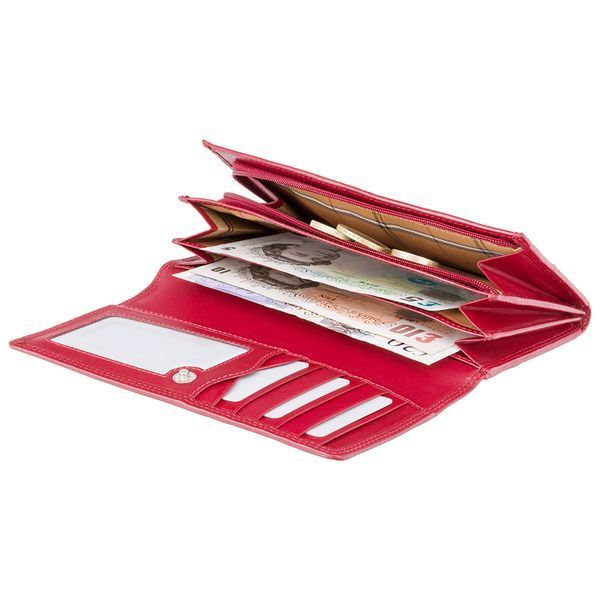 Гаманець жіночий Visconti MZ10 Florence c RFID (Italian Red) MZ10 IT RED фото