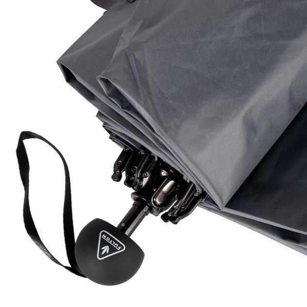 Парасолька жіноча Fulton L930 Mini Invertor-1 Black & Charcoal (Чорний-вугільний) L930-040096 фото