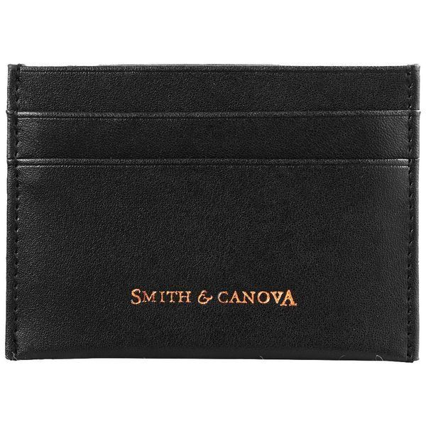 Гаманець та картхолдер набір Smith & Canova 28652 (Black) 28652 BLK фото