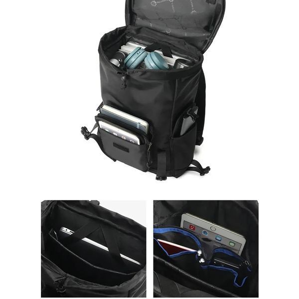 Tigernu T-B9909 city backpack for 14" laptop, volume 16L. Black