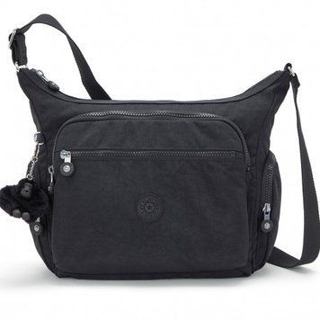 Сумка Kipling Basic Gabbie Black Noir жіноча наплічна Чорн. (12л) (35,5x30x18,5см) K15255_P39 фото