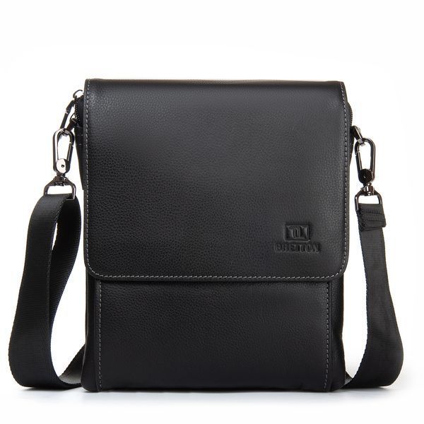 Сумка Мужская Планшет кожа BRETTON 5190-4 black 36486 фото