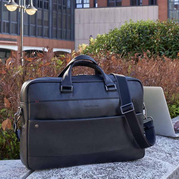 Ділова сумка з натуральної шкіри 15.6" Roncato ALASKA 412428/01 412428/01 фото