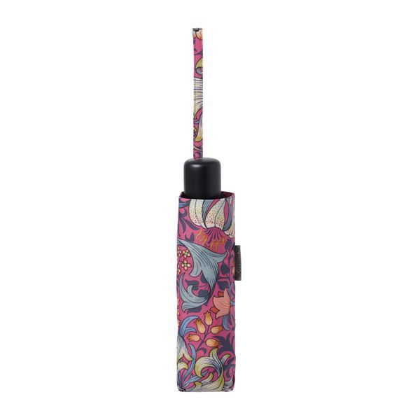 Жіноча парасолька Fulton L907-041819 Morris & Co. Minilite-2 UV Golden Lily Pink L907-041819 фото