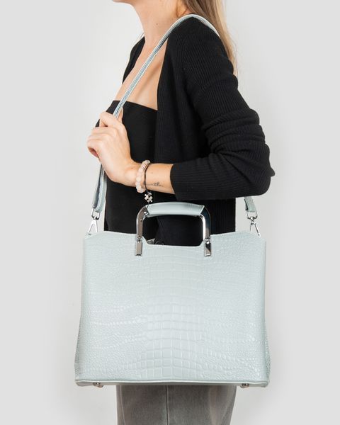 Сумка Женская Классическая кожа ALEX RAI 1540-1 l-grey 38553 фото