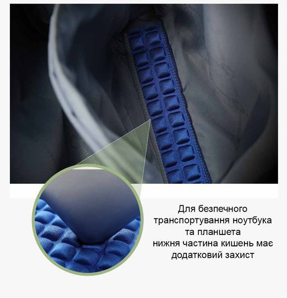 Рюкзак міський Tigernu T-B9513 для ноутбука 14" чорний T-B9513 14 Black фото