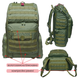 Medical backpack, combat medic backpack, tactical medic backpack, medical tactical backpack DERBY SKAT-3 Khaki