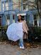 Жіноча парасолька Fulton L907-041826 Morris & Co Minilite-2 UV Daisy Blue Ivory L907-041826 фото 6