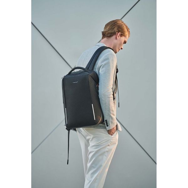 Рюкзак 15.6" TIGERNU T-B3655 USB Black з кодовим замком TSA T-B3655 фото