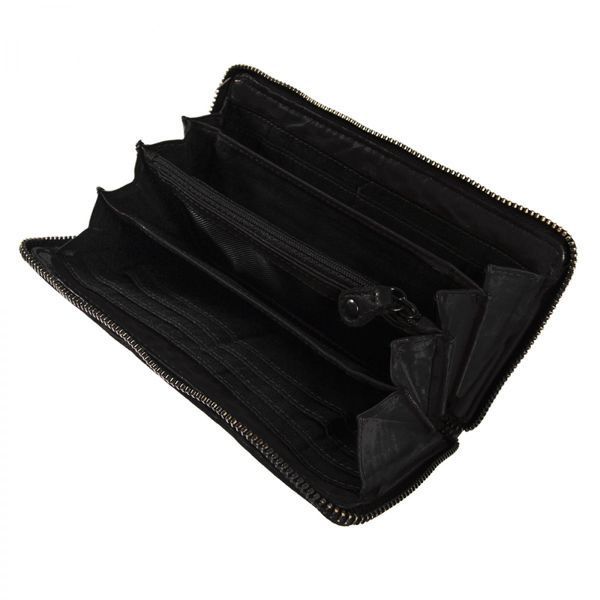 Вінтажний гаманець жіночий Ashwood D81 Black (Чорний) D81 BLK фото