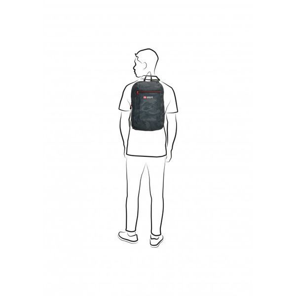 Backpack Enrico Benetti Stockholm Чорн. (11л) (23x41x12см)