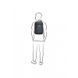 Backpack Enrico Benetti Stockholm Чорн. (11л) (23x41x12см)