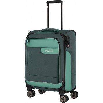 Валіза Travelite Viia на 4 колесах S Зел. (34л,2,4кг) (38x55x20см)