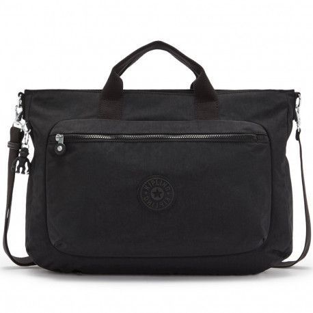 Сумка Kipling Basic Miho M Black Noir дворучн. з відділ. д/ноутбука 15" Чорн. (14л) (40x29,5x10см) KI6854_P39 фото