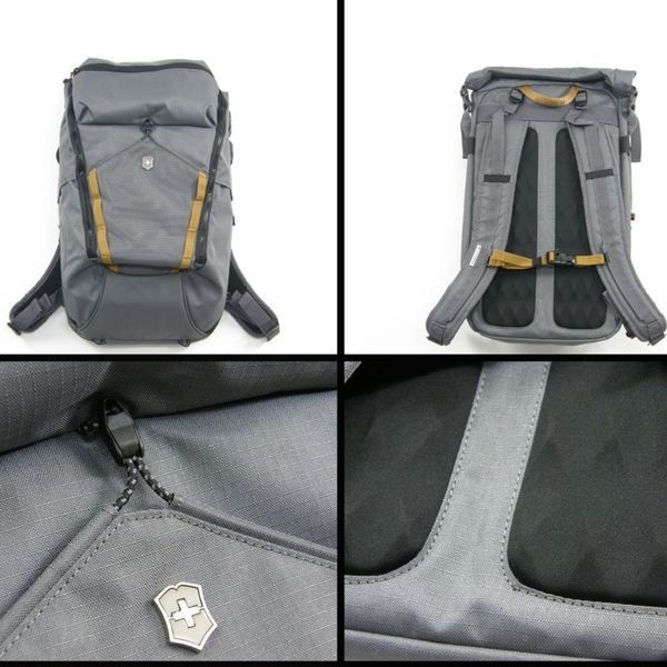 Backpack Victorinox Altmont Active Deluxe Rolltop Laptop with Compartment for 15" Laptop Grey (20L) (29x48x18)
